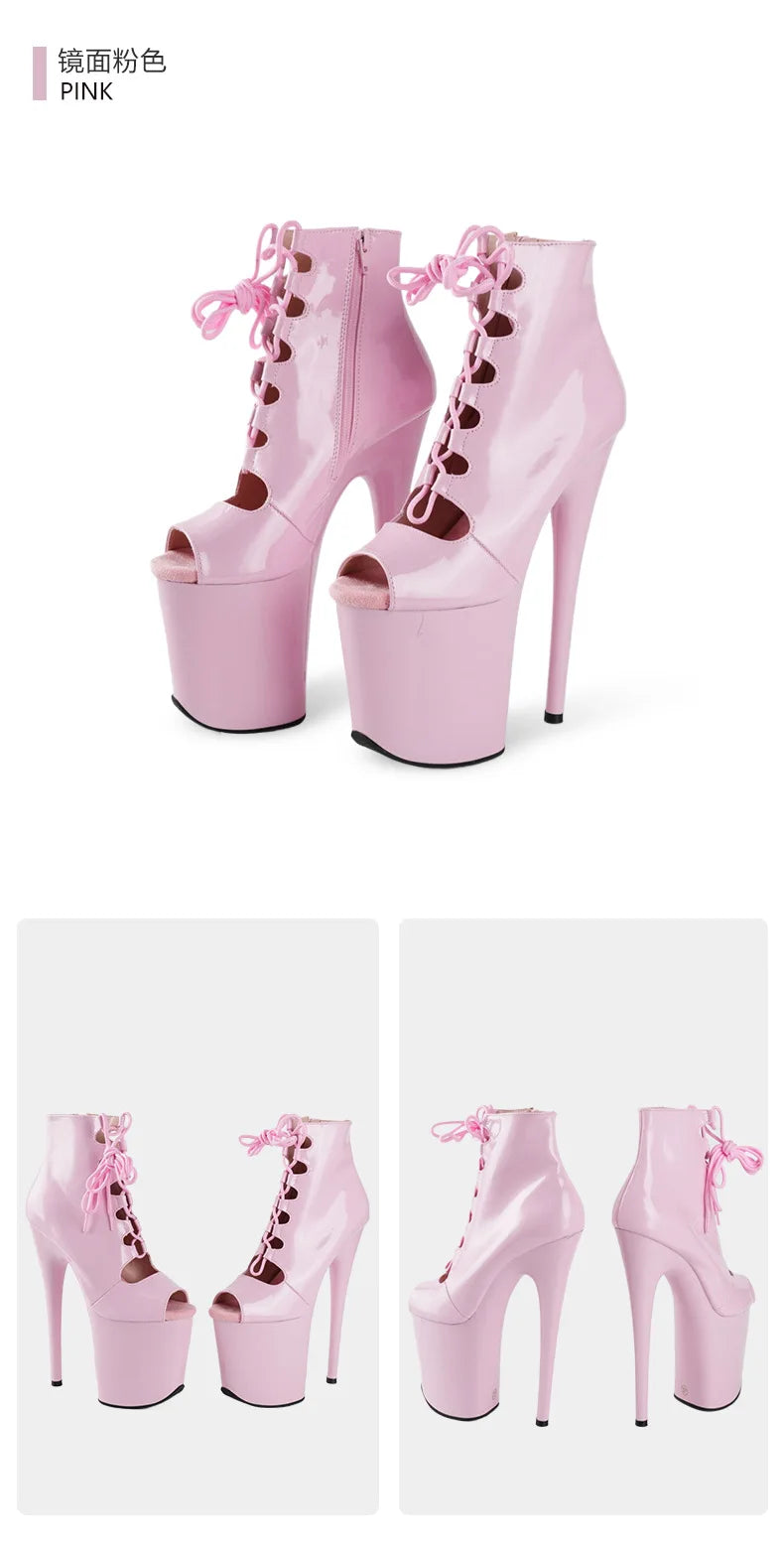 Sexy High Heel Ankle Boots - Stiletto, Exotic Platform, Club & Dance
