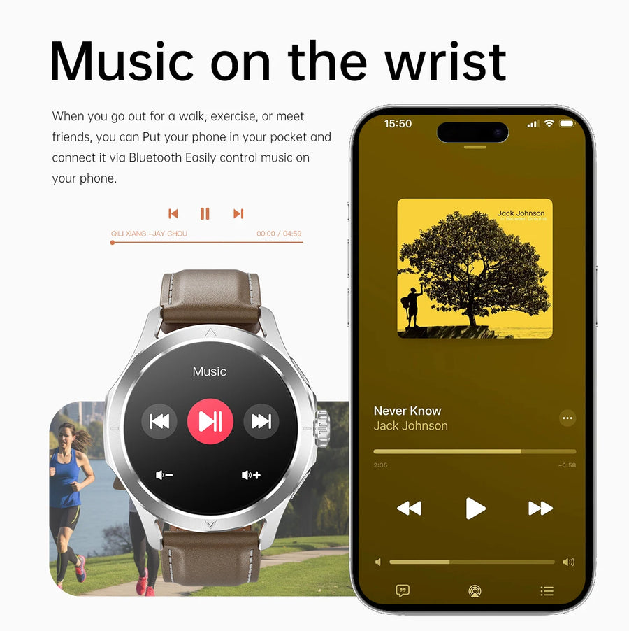 Montre Connectée RNABAU 2025 – GPS