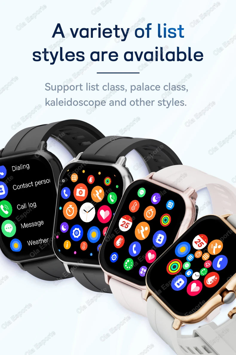 Watch, Ola Esporte Smartwatch 1.83'' – Elegance, Health & Connectivity