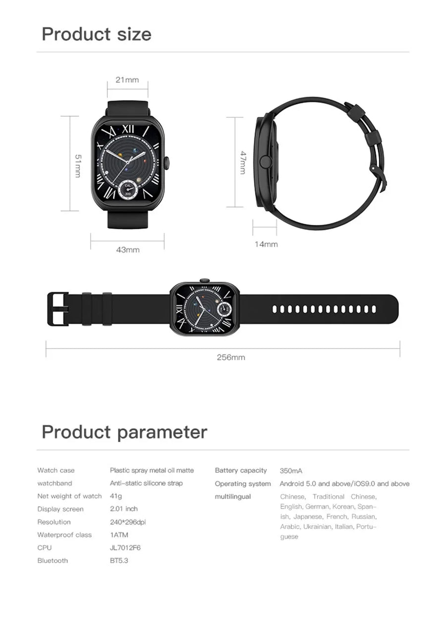 Montre Connectée ChiBear 2025 –