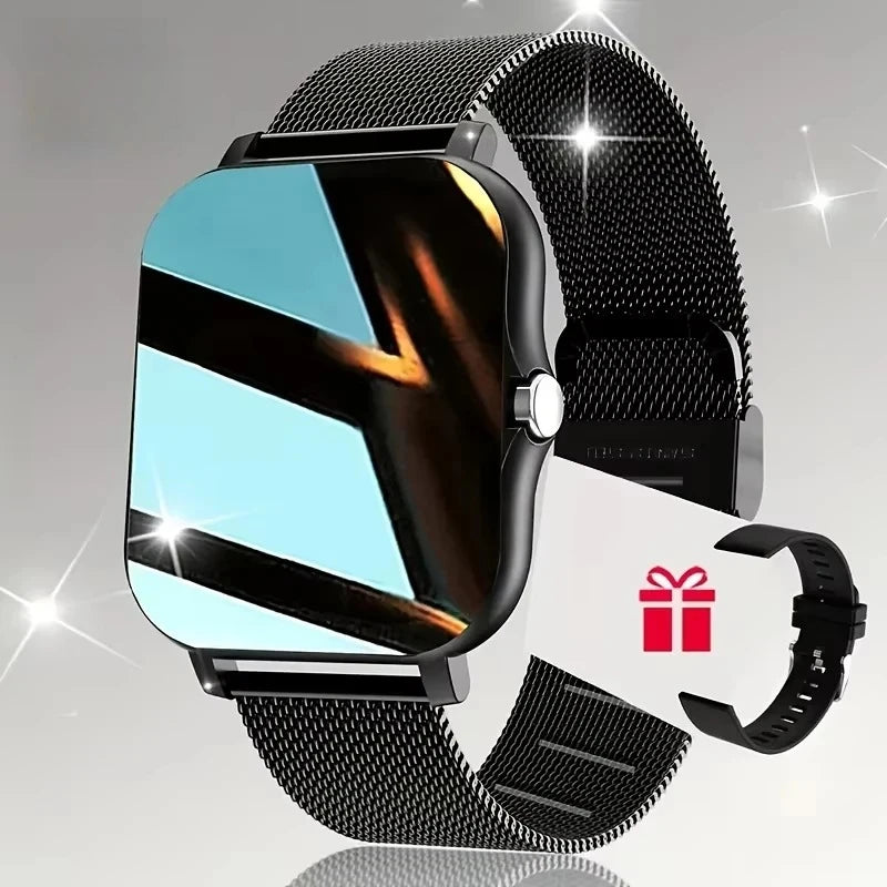 DIXSG 2025 Smartwatch – Sport & Health with GPS, Bluetooth, 1.44'' Touchscreen Android & iOS