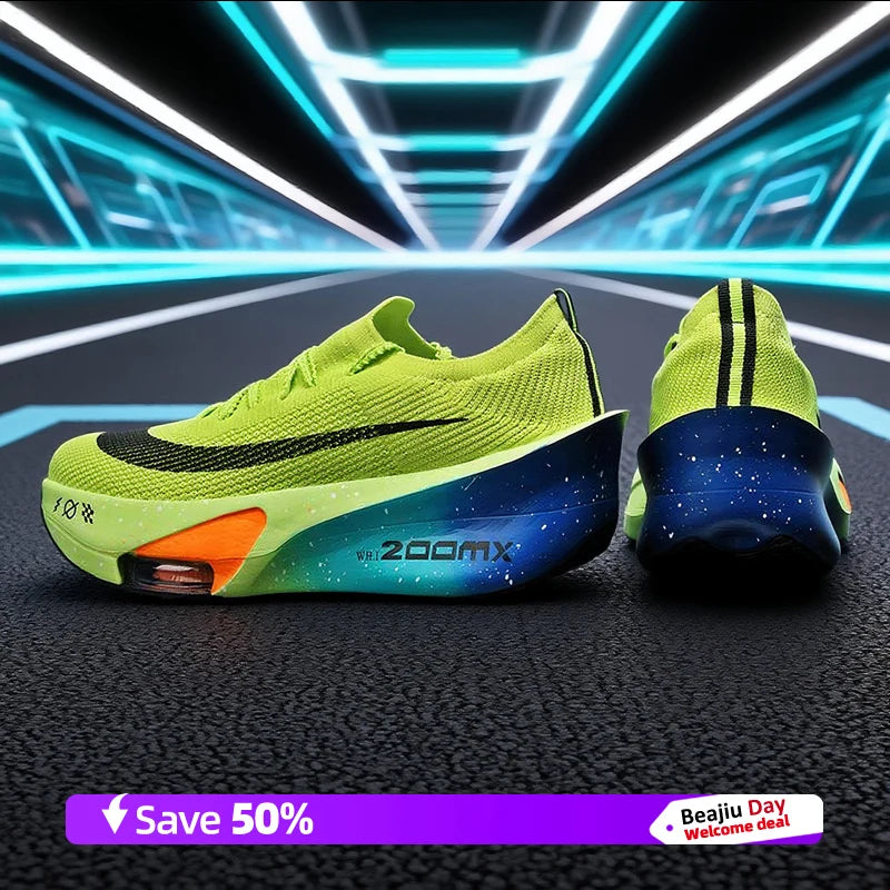 Unisex Running Shoes – Carbon Plate, Breathable and Ultralight