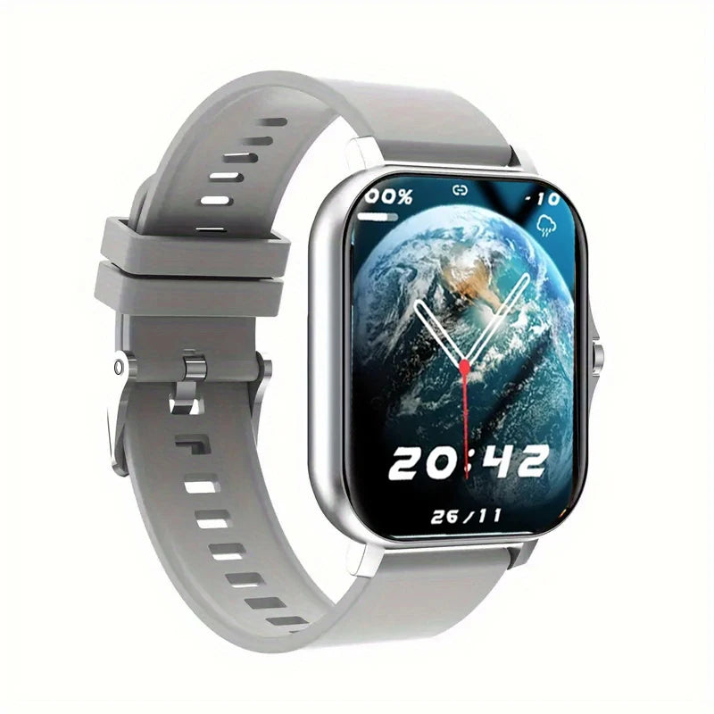 Unisex Smartwatch - Wireless Calls, Multiple App Notifications, Sports Smartwatch Compatible with iPhone and Android