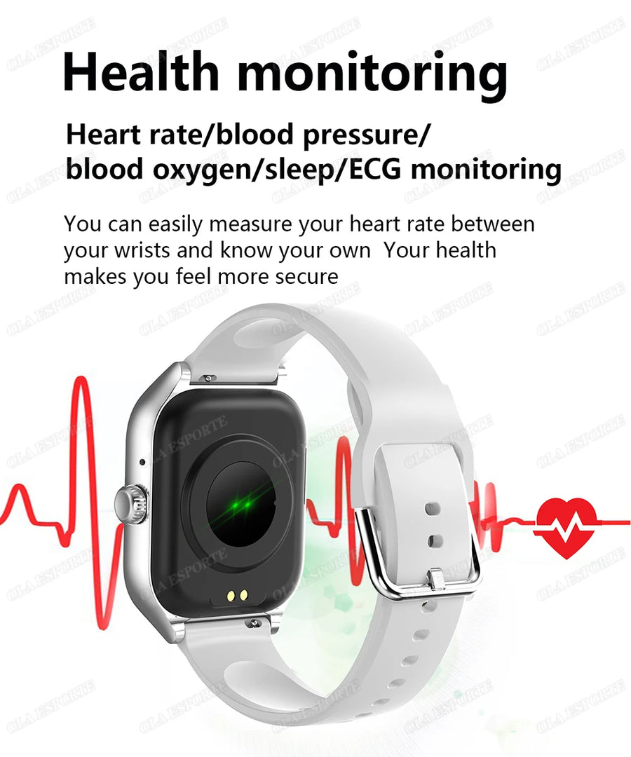 Ola Esporte 2.01'' Connected Watch – Health, Calls & Notifications – Elegance and Performance in Everyday Life, 2025