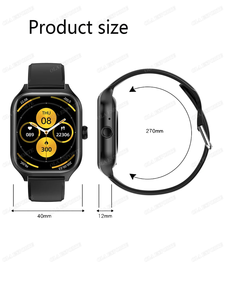 Ola Esporte 2.01'' Connected Watch – Health, Calls & Notifications – Elegance and Performance in Everyday Life, 2025