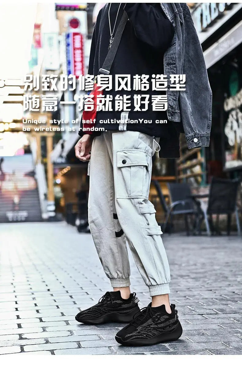 Men's Casual Sneakers Spring & Autumn - Breathable and Versatile Sneakers, Fashion Style