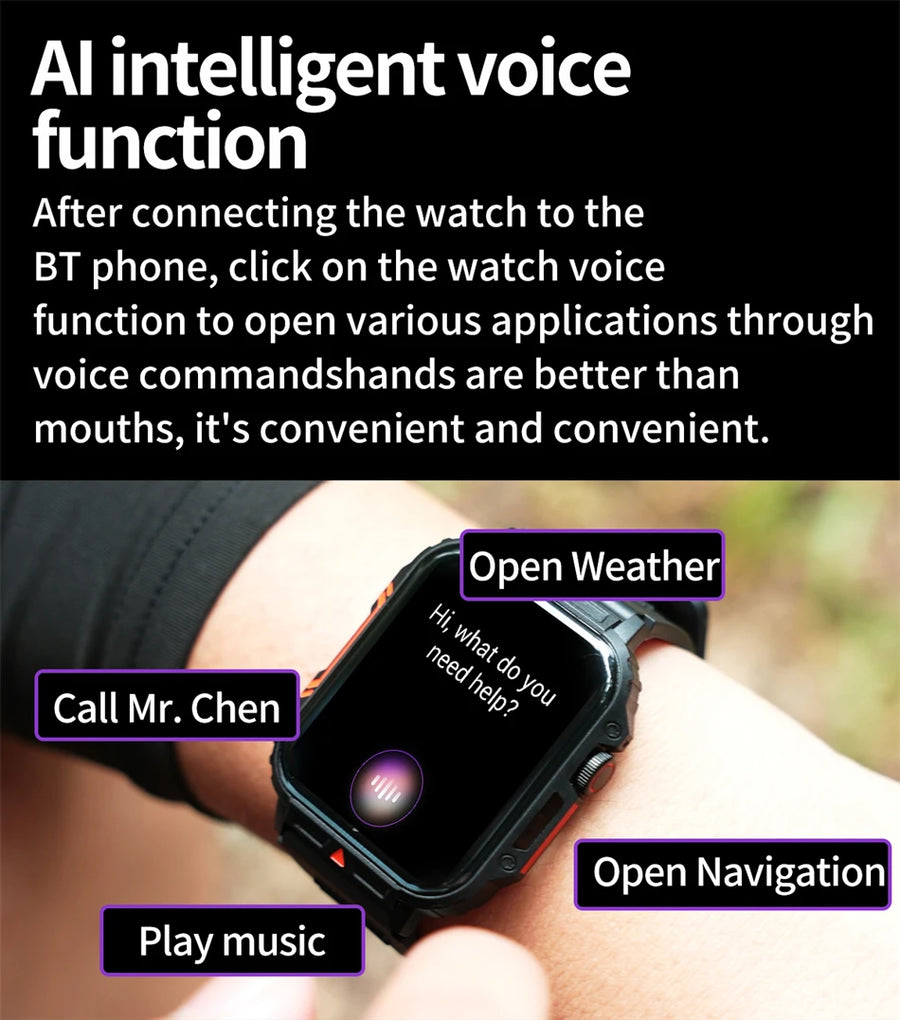 2024 1.95 TitanTalk™ – Montre Connectée Sport & Appels