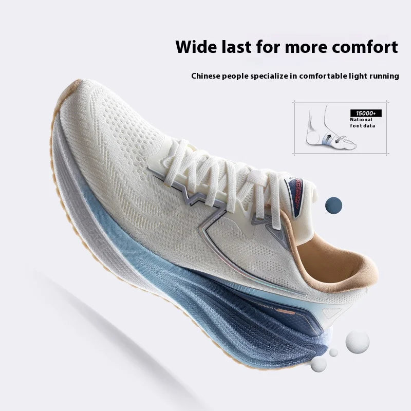 Xtep Marathon Pro – Chaussures de course homme respirantes à amorti dynamique