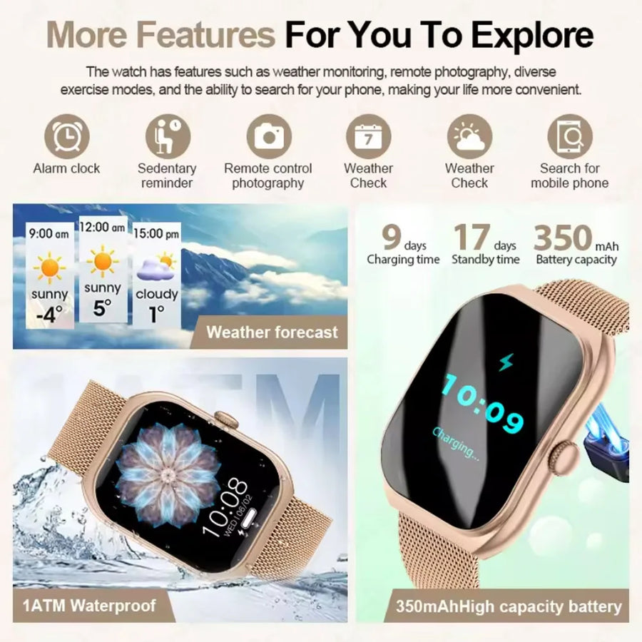 Montre Connectée ChiBear 2025 –