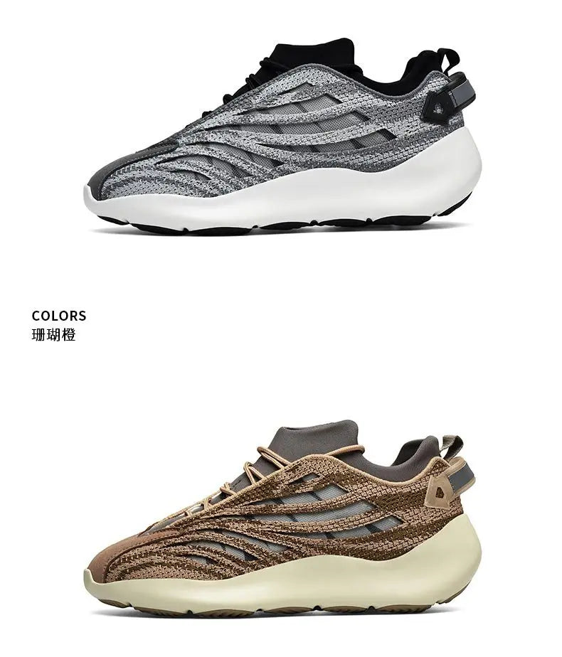 Men's Casual Sneakers Spring & Autumn - Breathable and Versatile Sneakers, Fashion Style