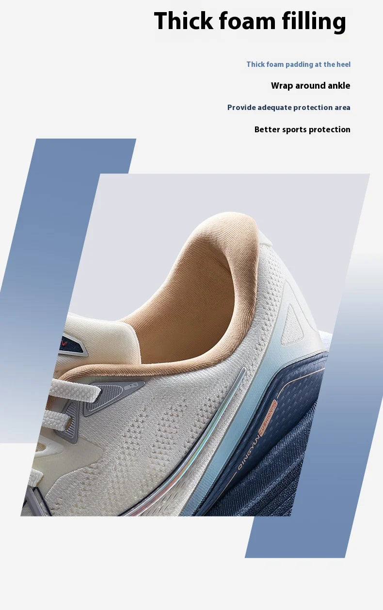Xtep Marathon Pro – Chaussures de course homme respirantes à amorti dynamique