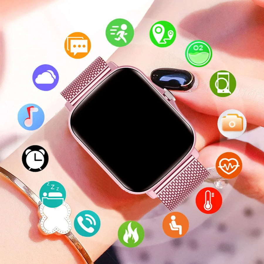 COTAUL GT20 Smartwatch – 1.83” Screen | Bluetooth Calls | IP67 Waterproof | Health & Fitness Tracking | iPhone / Android Compatible