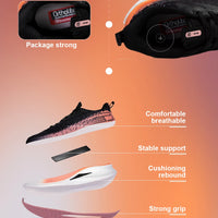 Baasploa H1072 – Chaussures de running femme respirantes et élévatrices