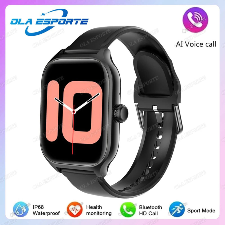 Ola Esporte 2.01'' Connected Watch – Health, Calls & Notifications – Elegance and Performance in Everyday Life, 2025