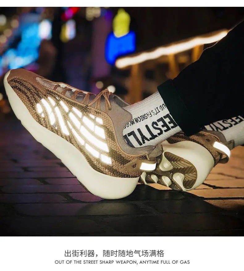 Men's Casual Sneakers Spring & Autumn - Breathable and Versatile Sneakers, Fashion Style
