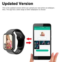 Smartwatch D13/116Plus – Men's/Women's Smartwatch | Health &amp; Activity Tracker | Sports Bracelet Ideal Gift