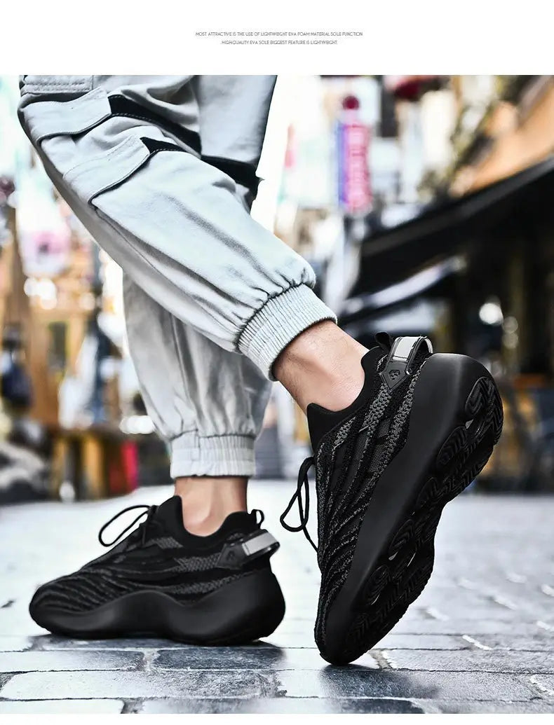 Men's Casual Sneakers Spring & Autumn - Breathable and Versatile Sneakers, Fashion Style