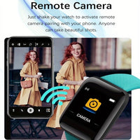 Smartwatch D13/116Plus – Men's/Women's Smartwatch | Health &amp; Activity Tracker | Sports Bracelet Ideal Gift