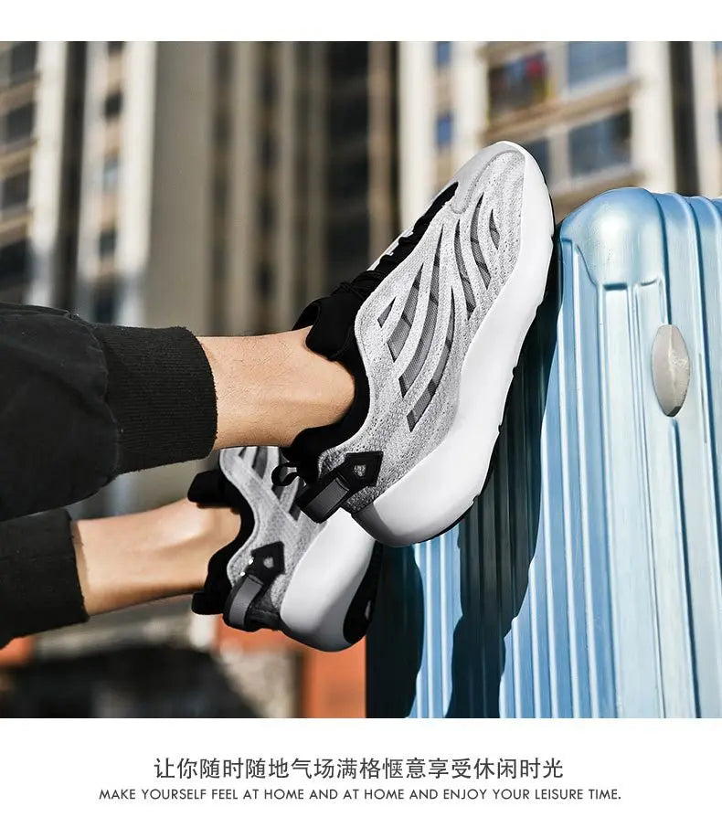 Men's Casual Sneakers Spring & Autumn - Breathable and Versatile Sneakers, Fashion Style