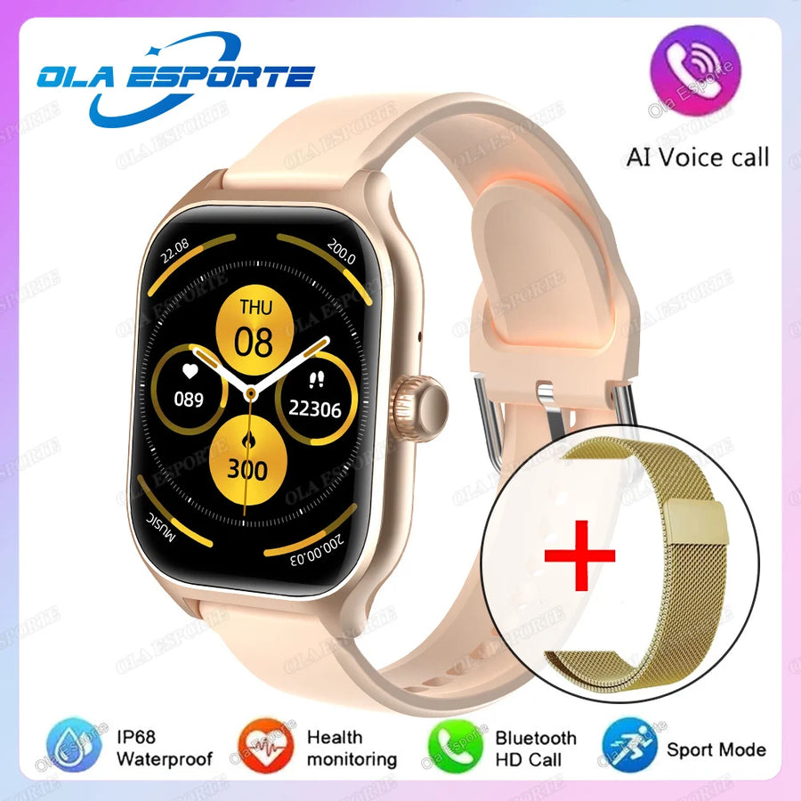 Ola Esporte 2.01'' Connected Watch – Health, Calls & Notifications – Elegance and Performance in Everyday Life, 2025