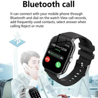 DIXSG 2025 Smartwatch – Sport &amp; Health with GPS, Bluetooth, 1.44'' Touchscreen Android &amp; iOS