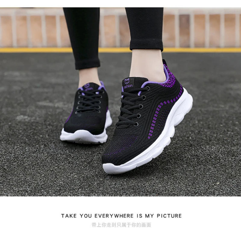 MCDV – Baskets femme plates élégantes et légères pour Femme