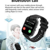 DIXSG 2025 Smartwatch – Sport &amp; Health with GPS, Bluetooth, 1.44'' Touchscreen Android &amp; iOS
