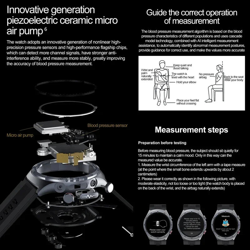 GUHUAVMI DT Watch Ultra 2025 – Smartwatch Homme