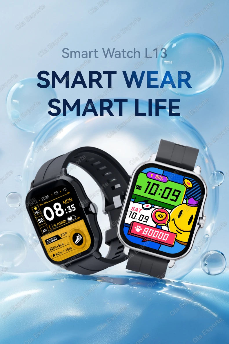Watch, Ola Esporte Smartwatch 1.83'' – Elegance, Health & Connectivity