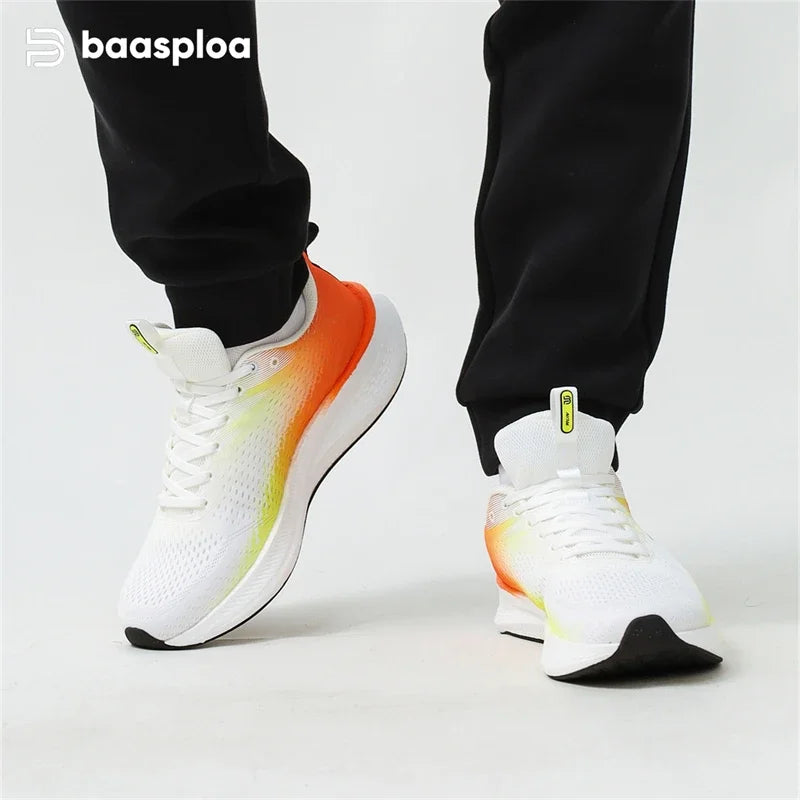 baasploa W3100 H1072 – Chaussures de running homme légères et professionnelles