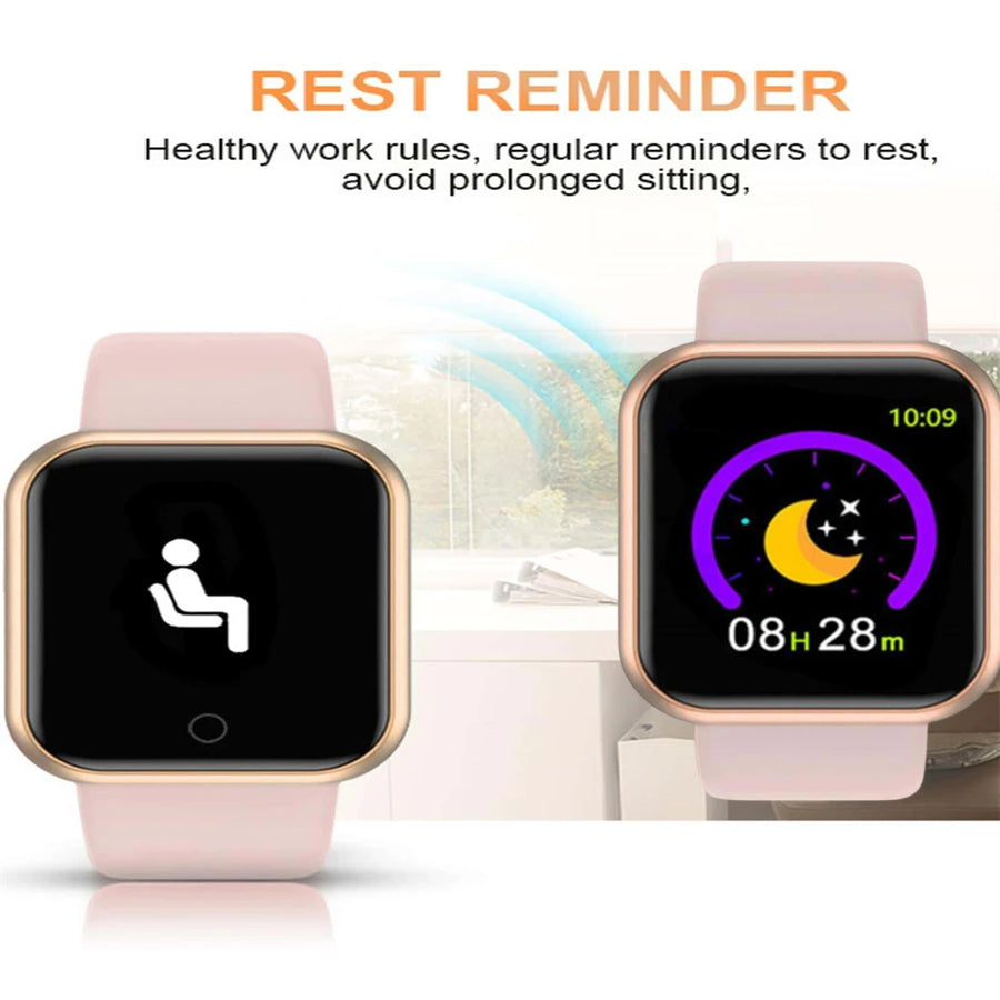 Smartwatch D13/116Plus – Men's/Women's Smartwatch | Health & Activity Tracker | Sports Bracelet Ideal Gift