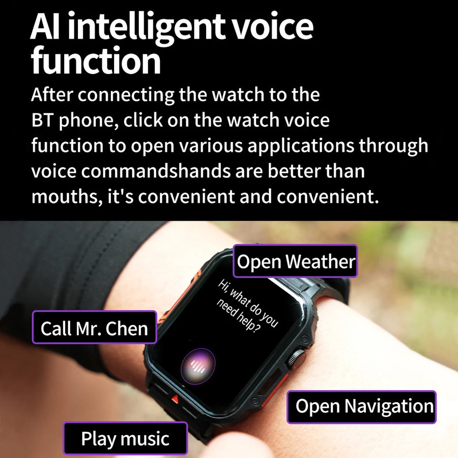 2024 1.95 TitanTalk™ – Montre Connectée Sport & Appels