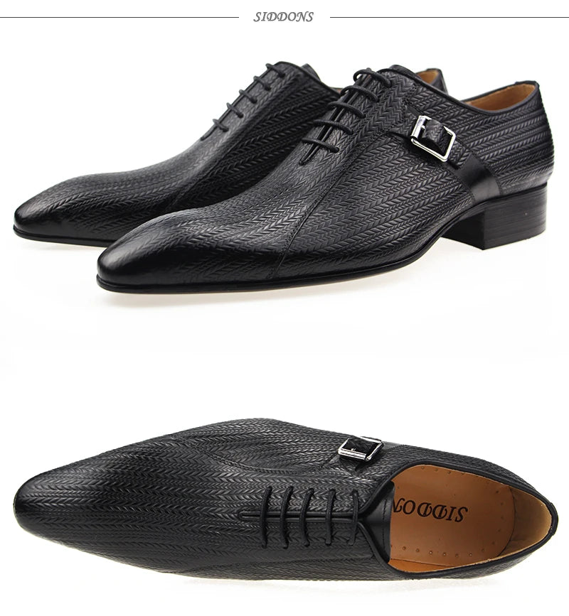 ASIMAYA Luxury Oxford – Chaussures Homme en Cuir Véritable