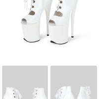 Sexy High Heel Ankle Boots - Stiletto, Exotic Platform, Club &amp; Dance