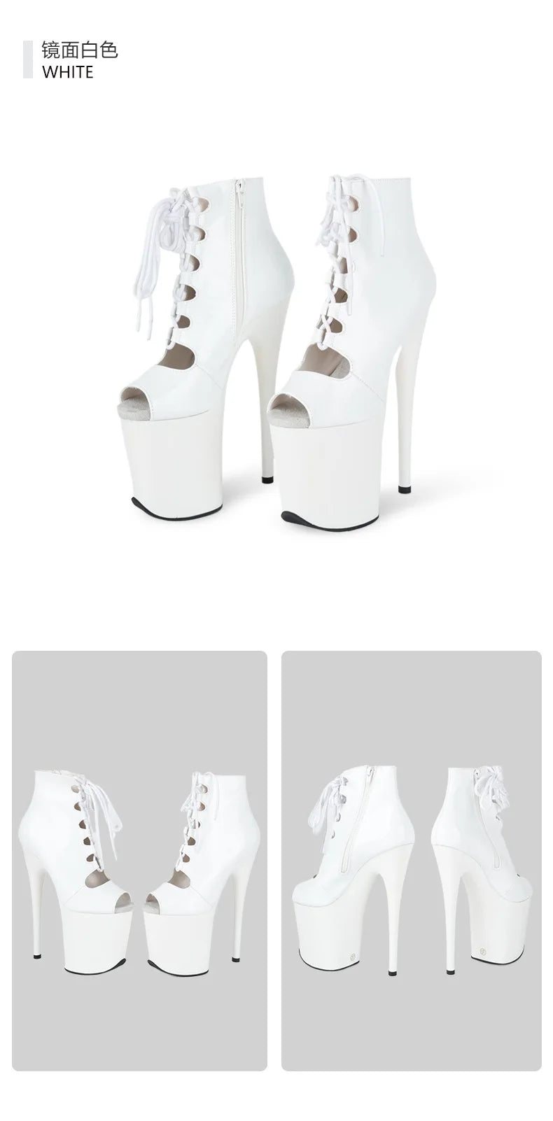 Sexy High Heel Ankle Boots - Stiletto, Exotic Platform, Club & Dance