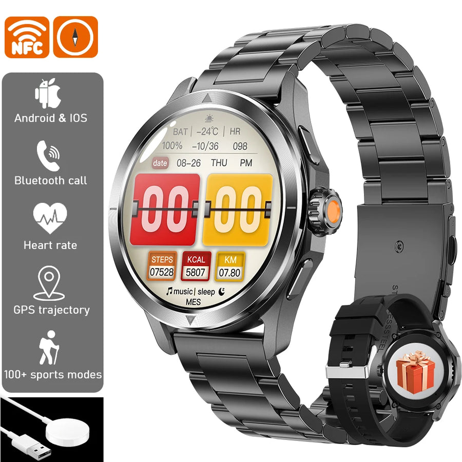 Montre Connectée RNABAU 2025 – GPS