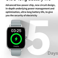 Bluetooth Watch, LAXASFIT Y13 Pro Max – 1.85'' CardioTalk™ Connected Smartwatch – Fitness &amp; Calls Connected Watch