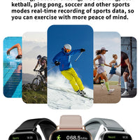 LAXASFIT Y13 – 2025 Sports &amp; Health Smart Watch for Men and Women