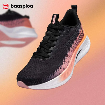 Baasploa H1072 – Chaussures de running femme respirantes et élévatrices