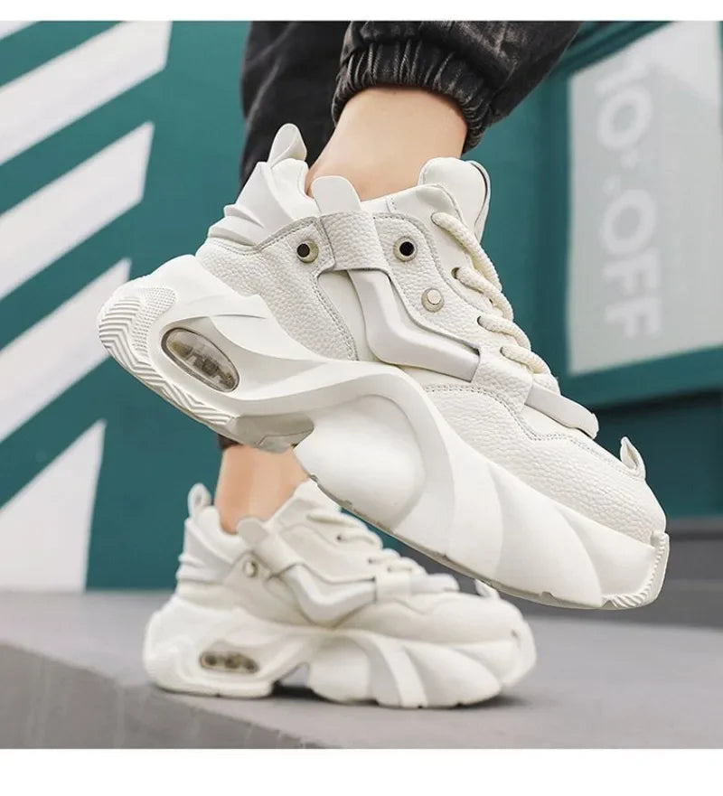 SkyRise – Men's Platform Height Increasing Sneakers