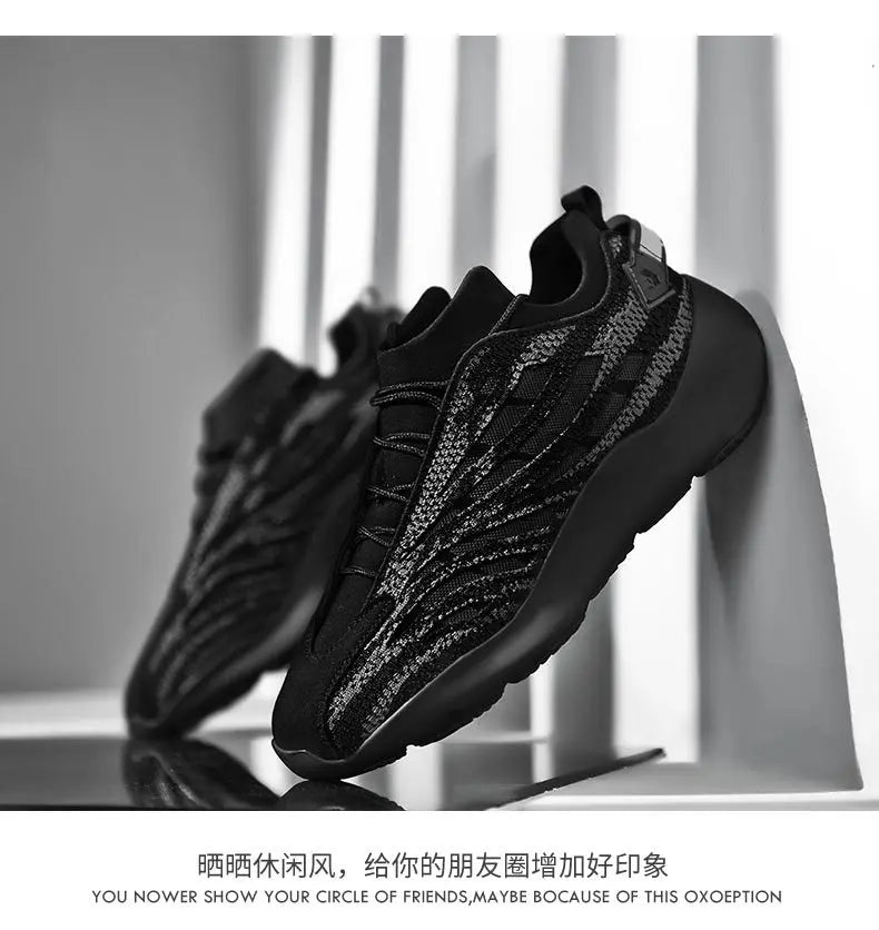 Men's Casual Sneakers Spring & Autumn - Breathable and Versatile Sneakers, Fashion Style