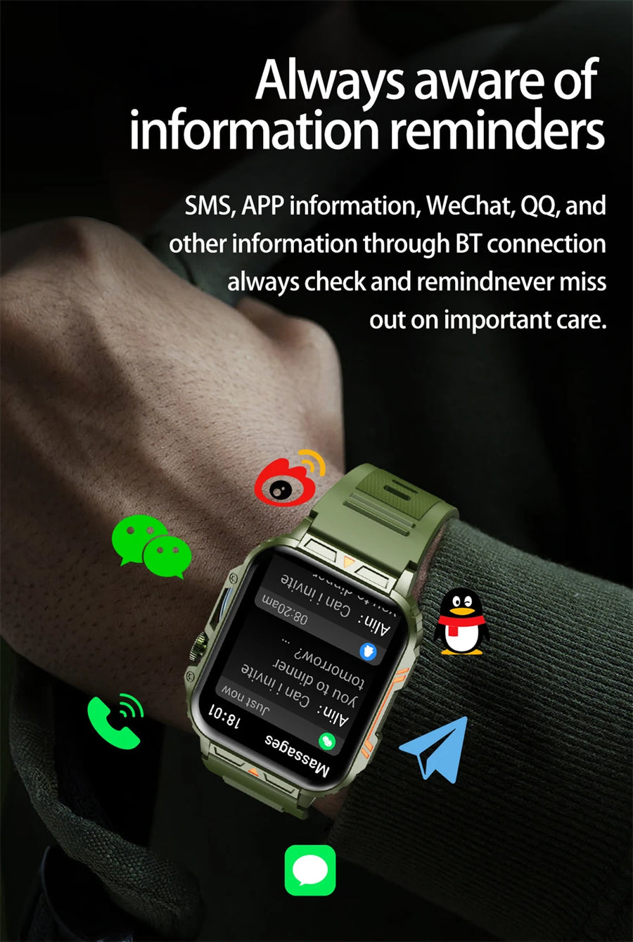 2024 1.95 TitanTalk™ – Montre Connectée Sport & Appels