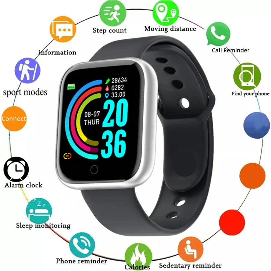 Smartwatch D13/116Plus – Men's/Women's Smartwatch | Health & Activity Tracker | Sports Bracelet Ideal Gift