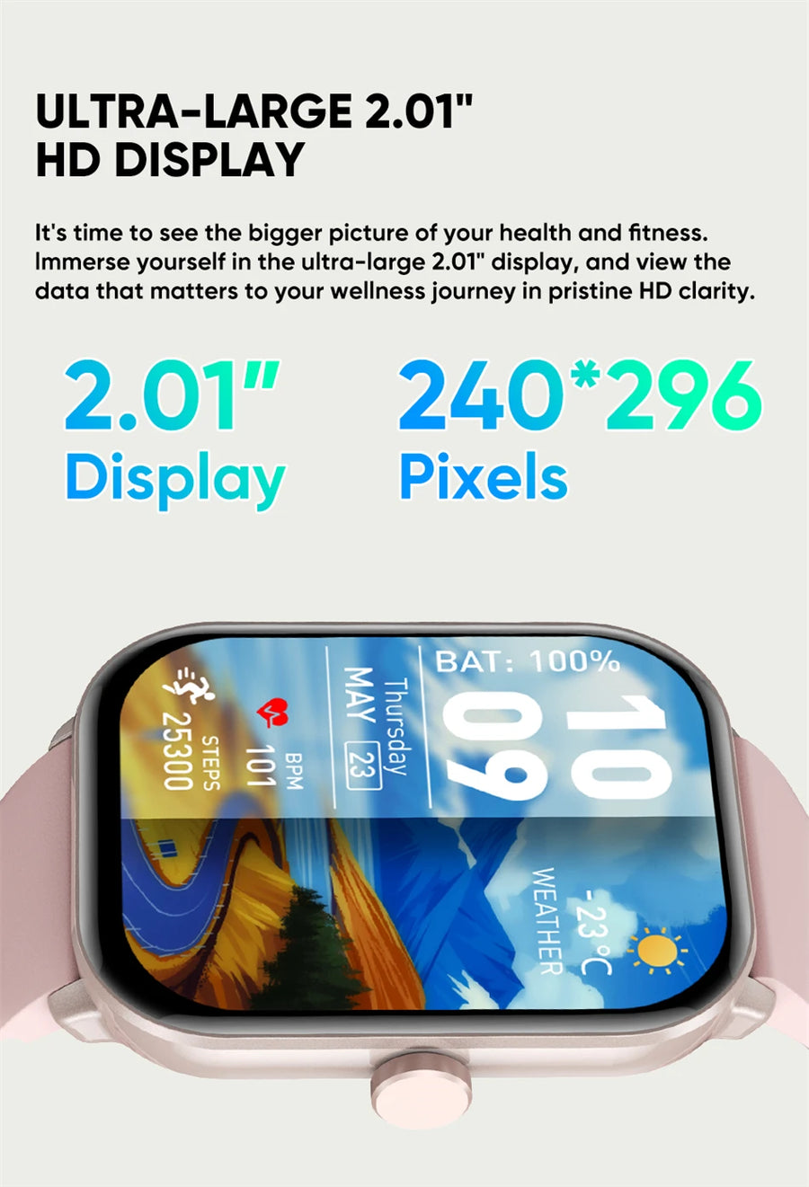Montre Connectée BOXUXING Watch 5 Global