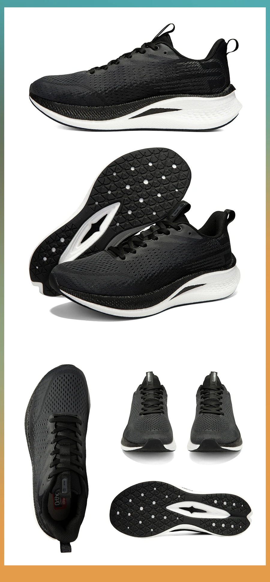 baasploa W3100 H1072 – Chaussures de running homme légères et professionnelles
