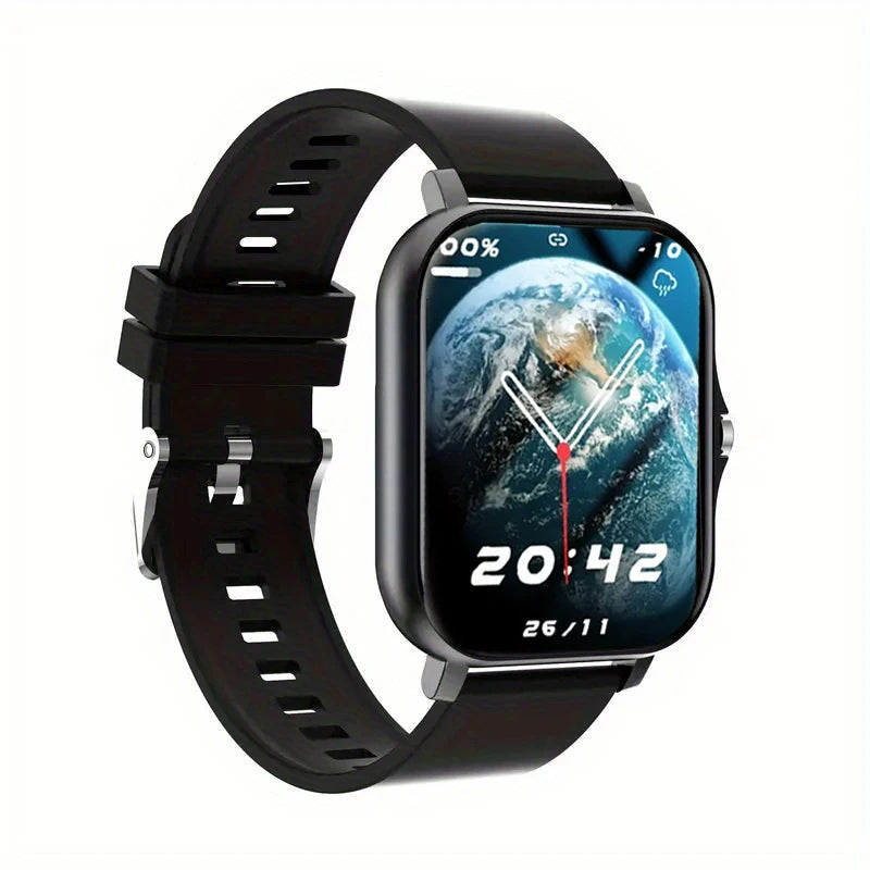 Unisex Smartwatch - Wireless Calls, Multiple App Notifications, Sports Smartwatch Compatible with iPhone and Android