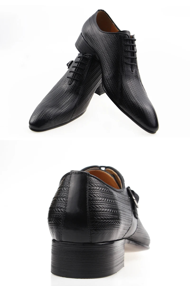 ASIMAYA Luxury Oxford – Chaussures Homme en Cuir Véritable